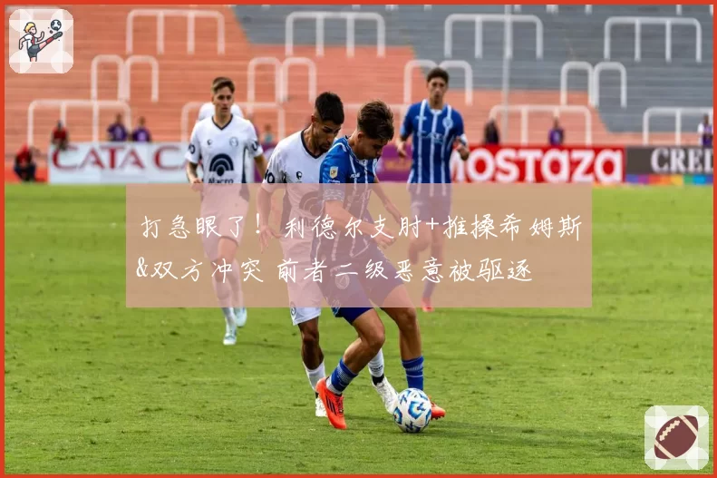 打急眼了！利德尔支肘+推搡希姆斯&双方冲突 前者二级恶意被驱逐