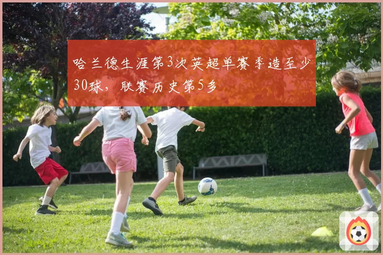 哈兰德生涯第3次英超单赛季造至少30球，联赛历史第5多