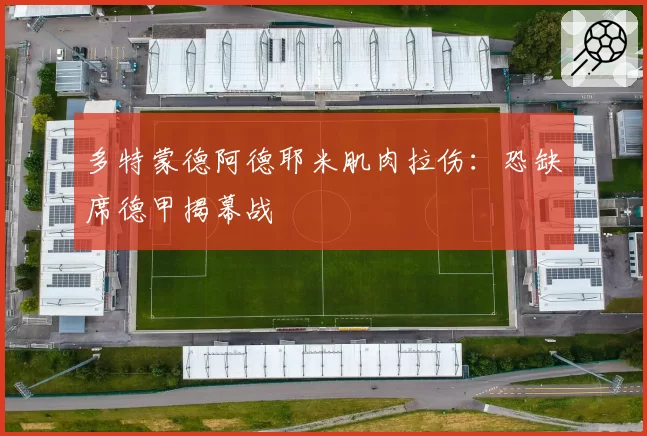 多特蒙德阿德耶米肌肉拉伤:恐缺席德甲揭幕战